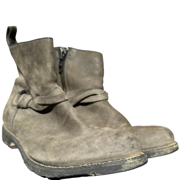 Ariat Whitney Ankle Boots Round Toe Waterproof Suede Leather Gray 7.5B - Picture 2 of 7